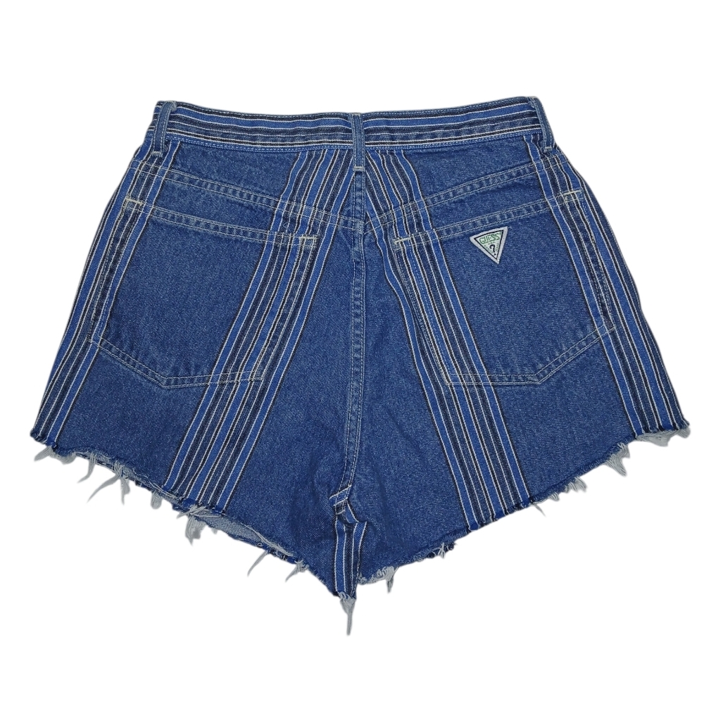 Vintage Guess Jeans Cut Off Shorts Size 30